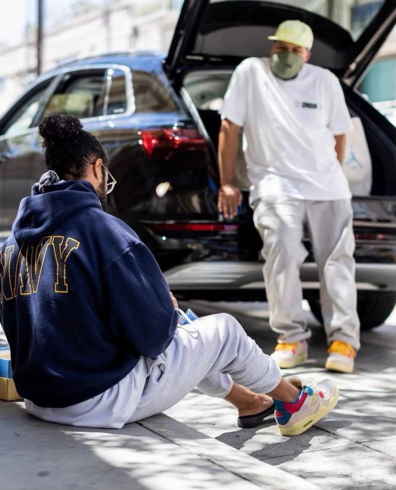 Vintage NAVY hoodie 90s 2505-Nextarrow Size US XL / EU 56 / 4 - 5 Thumbnail