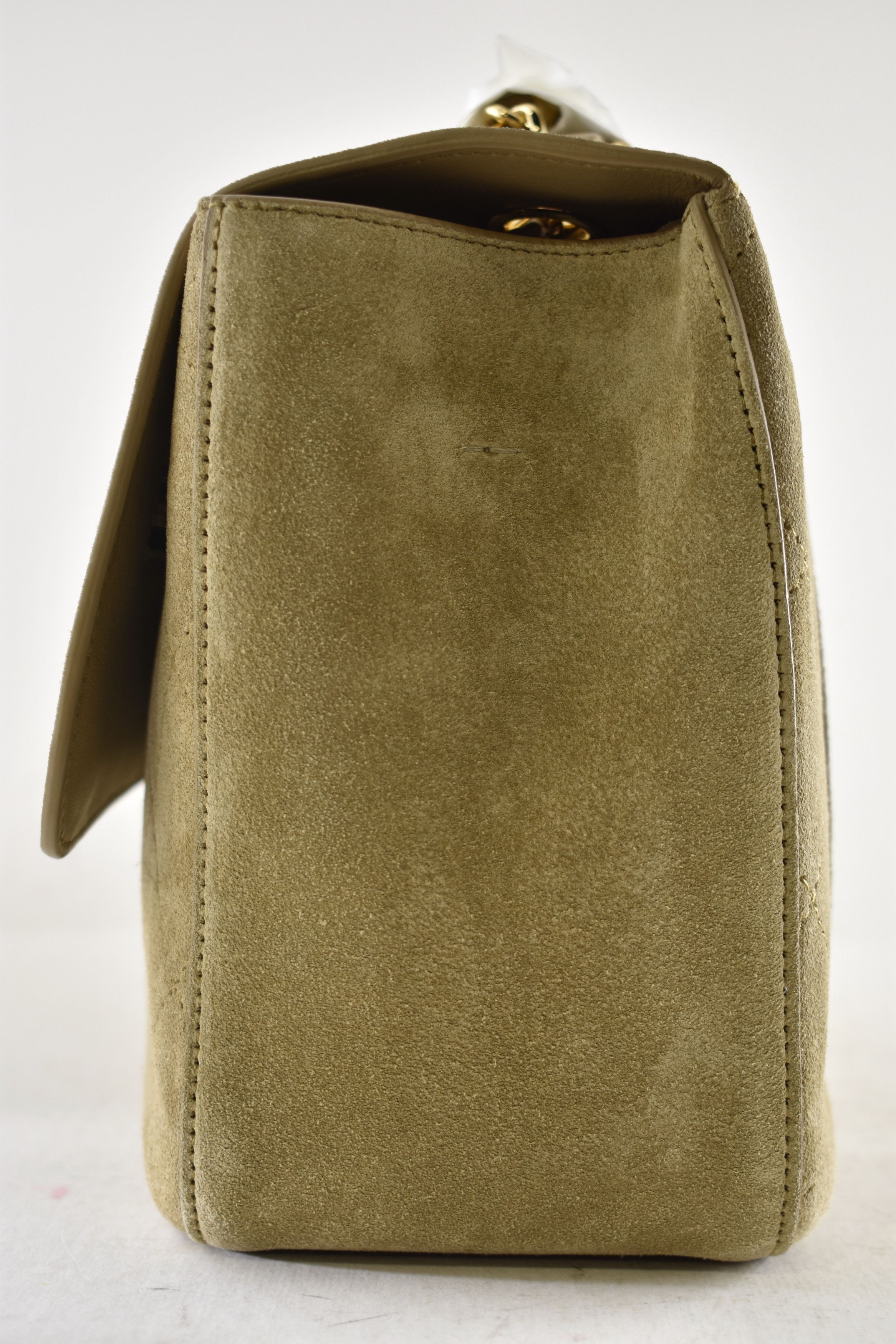 Chanel 26S Maxi Souplissimo Medium Jumbo Suede CC Logo Flap Bag Size ONE SIZE - 15 Thumbnail