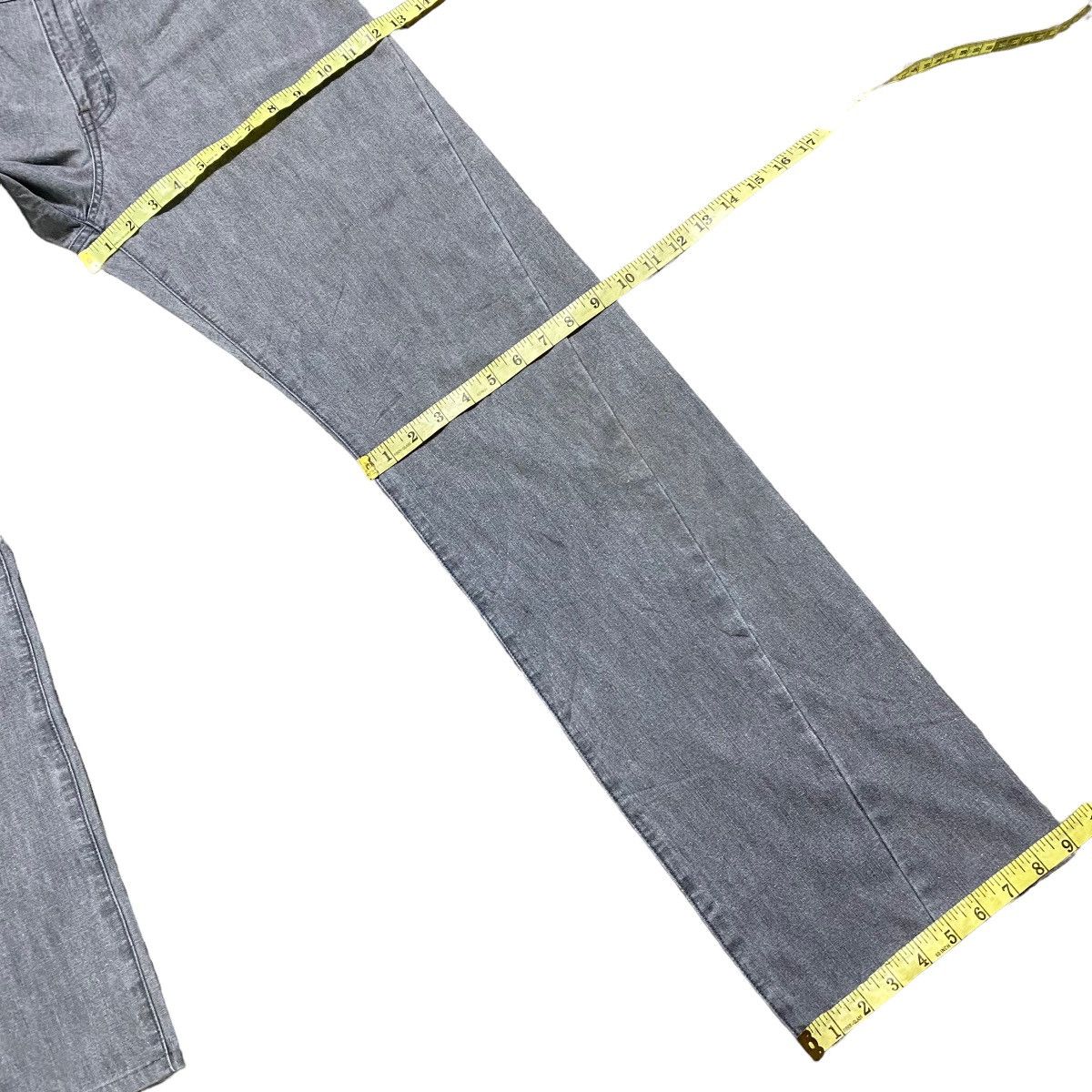 Boycott Japanese Brand Boycott Denim Spiral Cut Charcoal Jeans Size US 33 - 18 Thumbnail