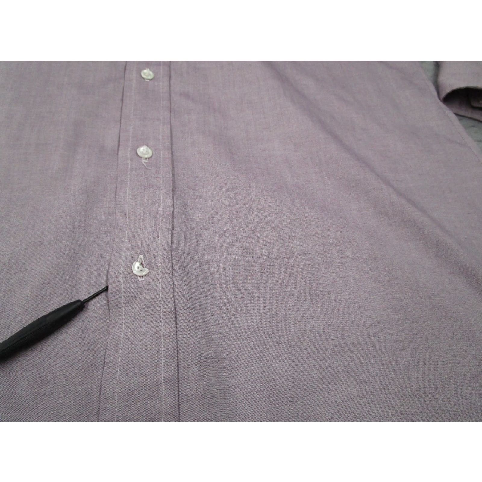 Vintage VINTAGE H Bar C Shirt Mens 16 33 Purple Button Up Rancher Yoke Made in USA Size US L / EU 52-54 / 3 - 5 Thumbnail
