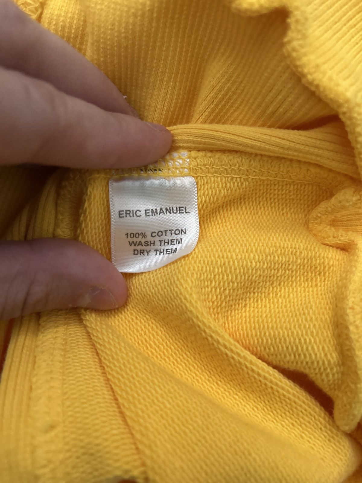 Eric Emanuel Eric emanuel yellow hoodie Brand new Size large Size US L / EU 52-54 / 3 - 5 Thumbnail