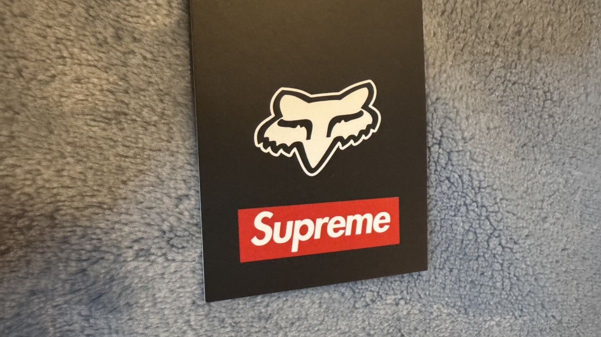 Fox Racing × Supreme Supreme x Fox Racing Jersey Black XXL Size US XXL / EU 58 / 5 - 5 Thumbnail