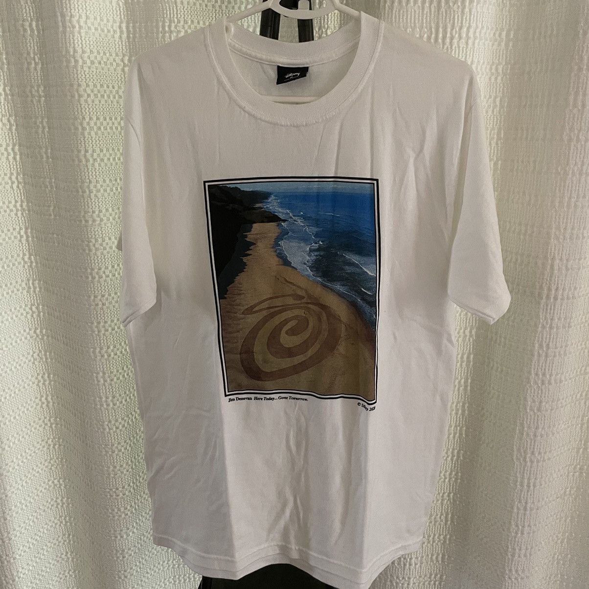 Stussy JIM DENEVAN HERE TODAY GONE TOMORROW T SHIRT Size US M / EU 48-50 / 2 - 1 Thumbnail