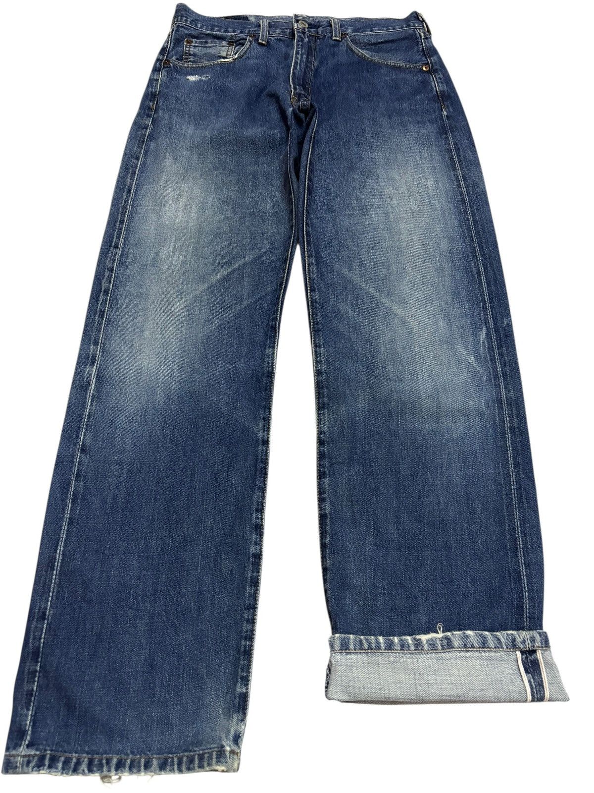 Levi's Vtg 90s Levis Japan 502 Big E Selvedge Jeans Size US 30 / EU 46 - 1 Thumbnail