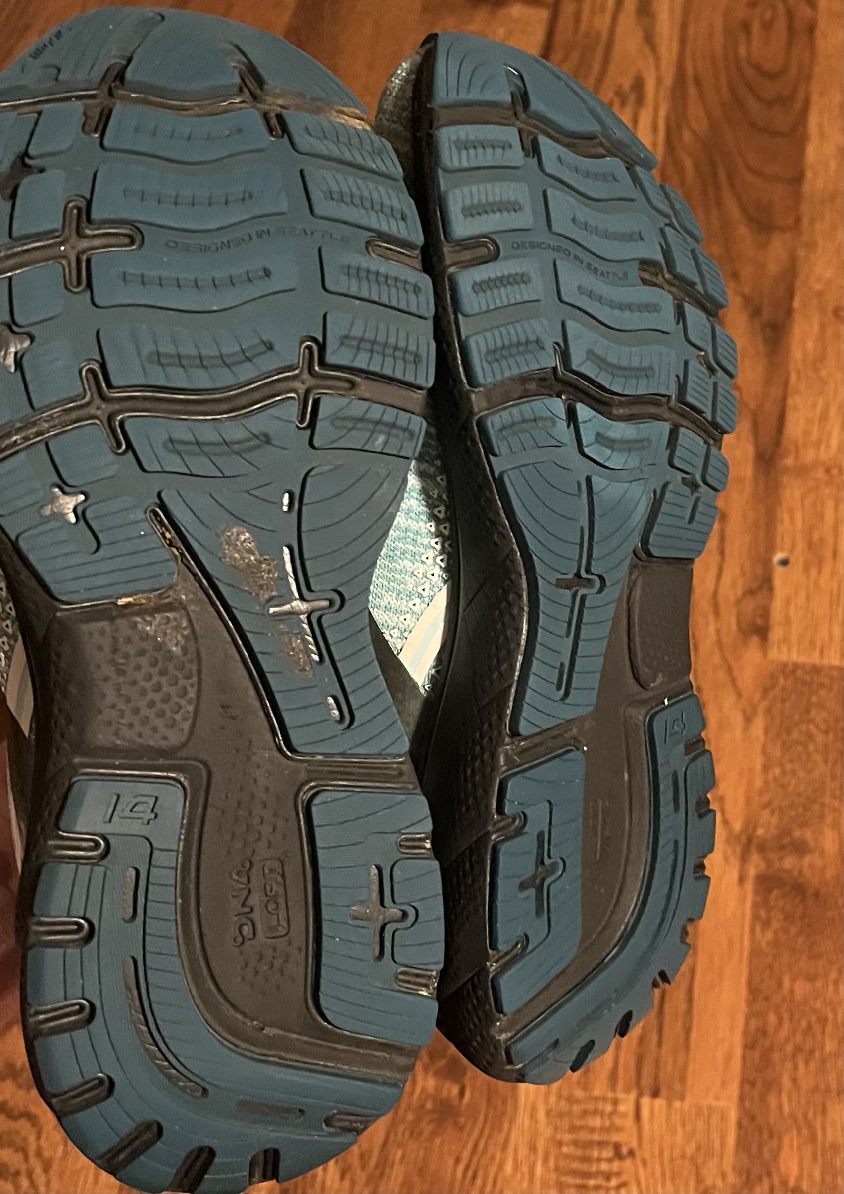 Brooks Brooks Ghost 14 Running Shoes Teal Pink Size US 7 / IT 37 - 7 Thumbnail