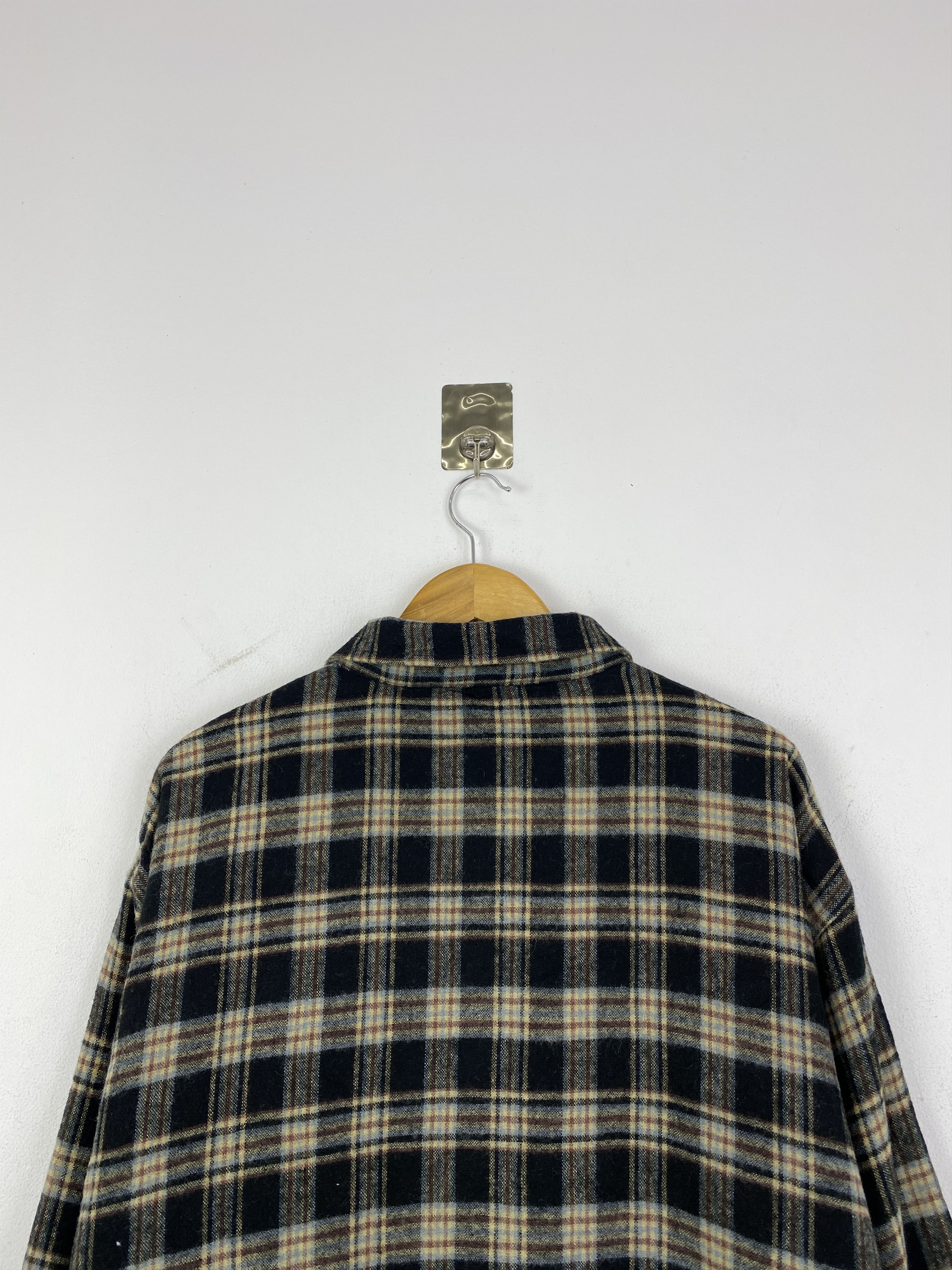 Pro-Keds Vintage Pro-Keds Plaid Flannel Zip-Up Shirt JA0211 Size US XXL / EU 58 / 5 - 4 Thumbnail