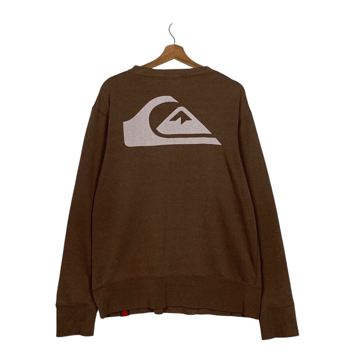 Quiksilver 90's QUIKSILVER Big Logo Surfing Sweatshirt #3573-C163 Size US L / EU 52-54 / 3 - 12 Thumbnail