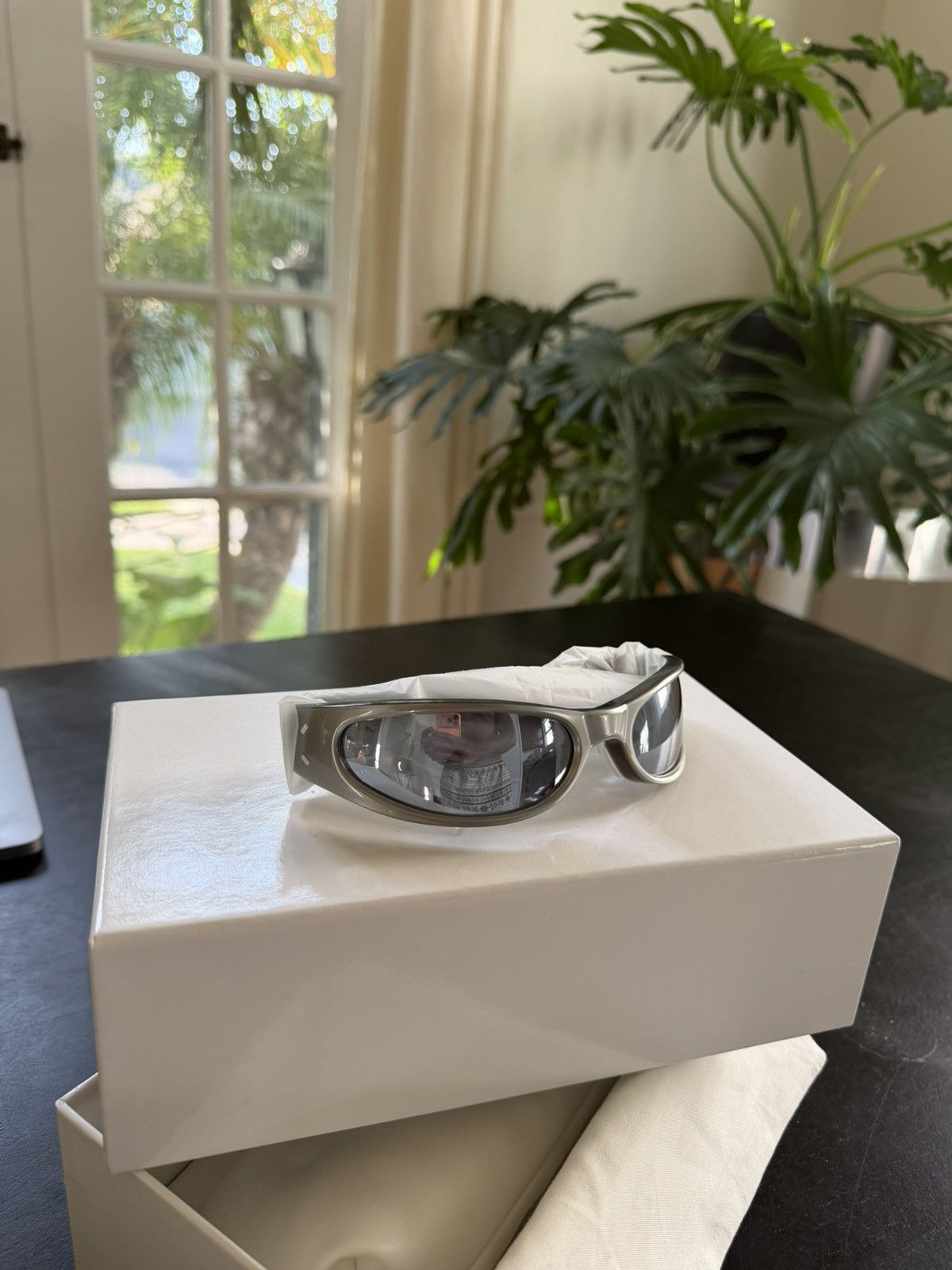 Gentle Monster × Maison Margiela Maison Margiela x Gentle Monster Wrap Sunglasses Size ONE SIZE - 8 Thumbnail