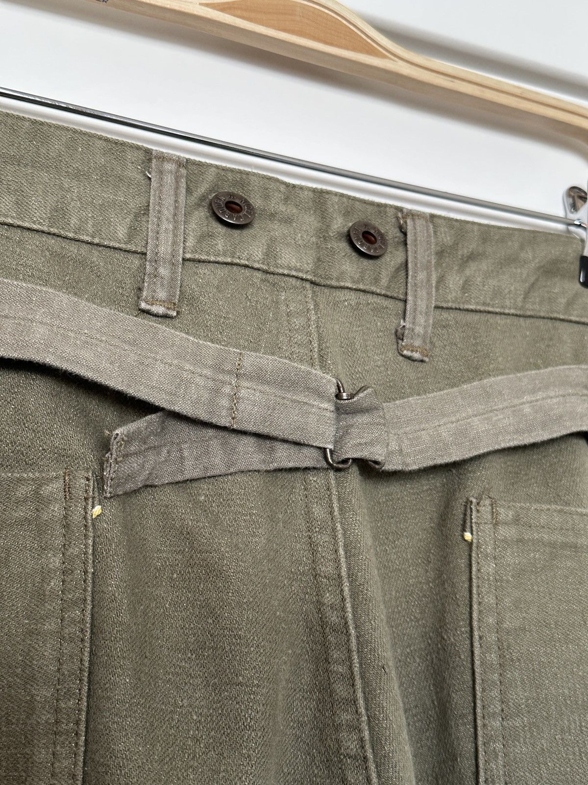 Nigel Cabourn Nigel Cabourn trousers green kahaki Size US 34 / EU 50 - 4 Thumbnail