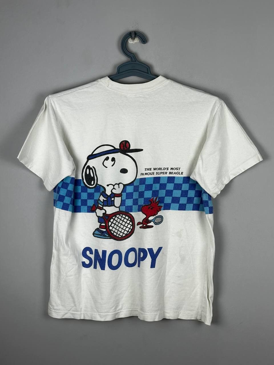 Vintage Rare 90s Vintage Peanuts Snoopy Cartoon T Shirt Size US S / EU 44-46 / 1 - 9 Thumbnail