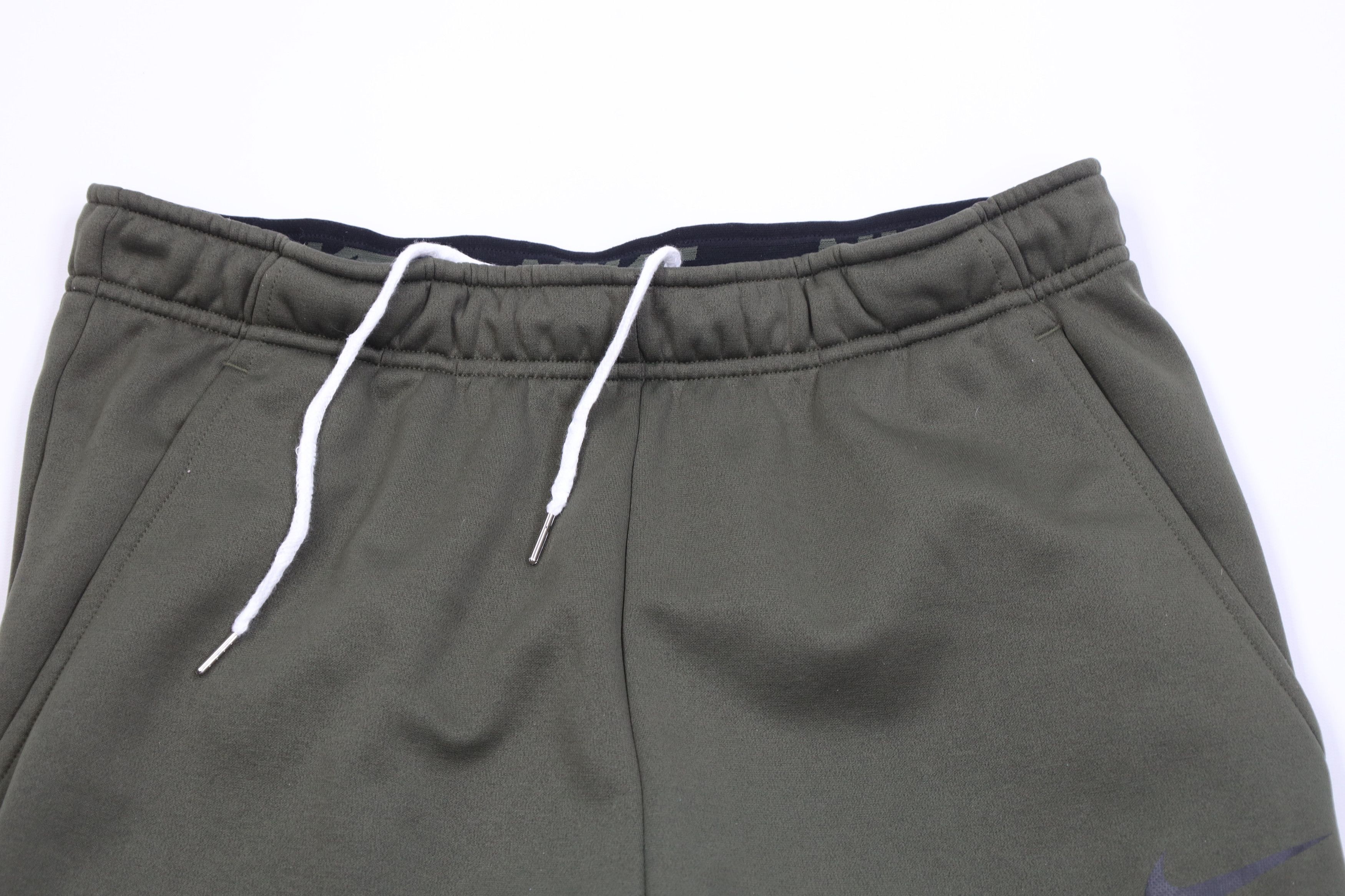 Nike Nike Tapered Leg Fleece Lined Sweatpants Pants Olive Green Size US 36 / EU 52 - 2 Thumbnail