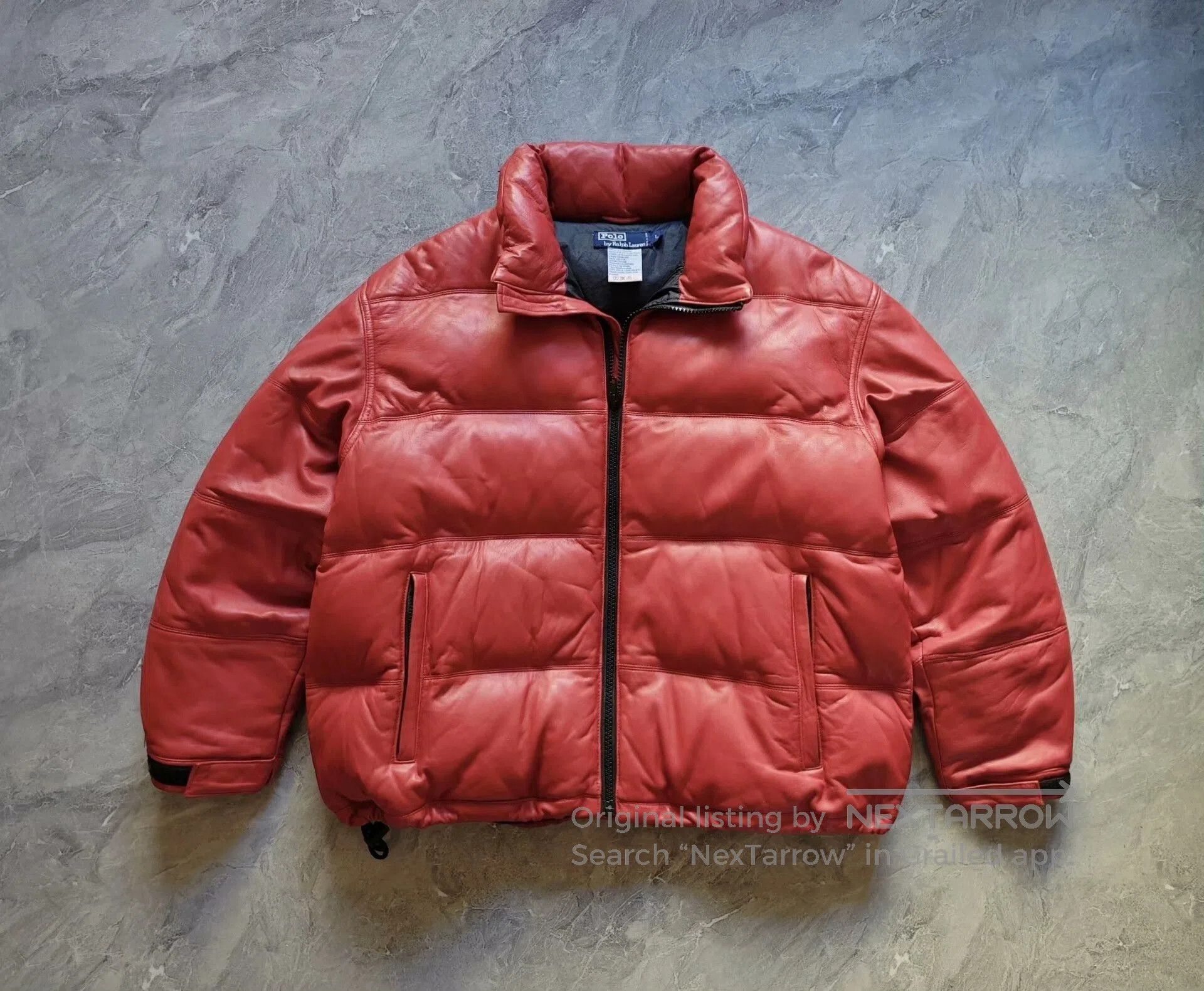 Polo Ralph Lauren leather puffer jacket by polo ralph lauren. Size US L / EU 52-54 / 3 - 1 Thumbnail