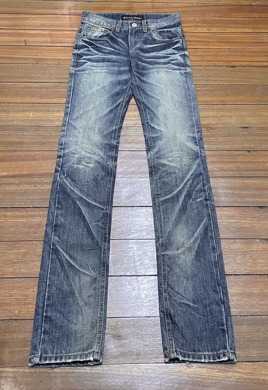 Vintage Rare Design Vintage Japanese Brand Kesson Flash Jeans 2000s Size US 29 - 1 Thumbnail