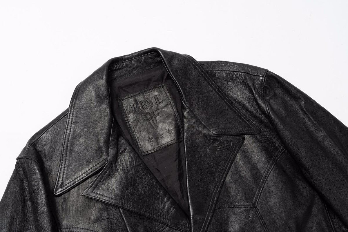 Frye FRYE Leather Coat Jacket Size US M / EU 48-50 / 2 - 2 Thumbnail