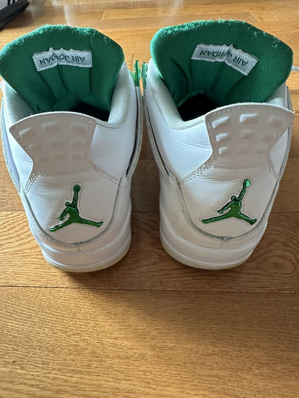 Jordan Brand Jordan 4 Metallic Green Size US 12 / EU 45 - 5 Thumbnail
