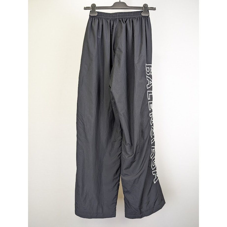 Balenciaga o1rshd1 Tracksuit Pants Nylon in Black Size US 28 / EU 44 - 11 Thumbnail