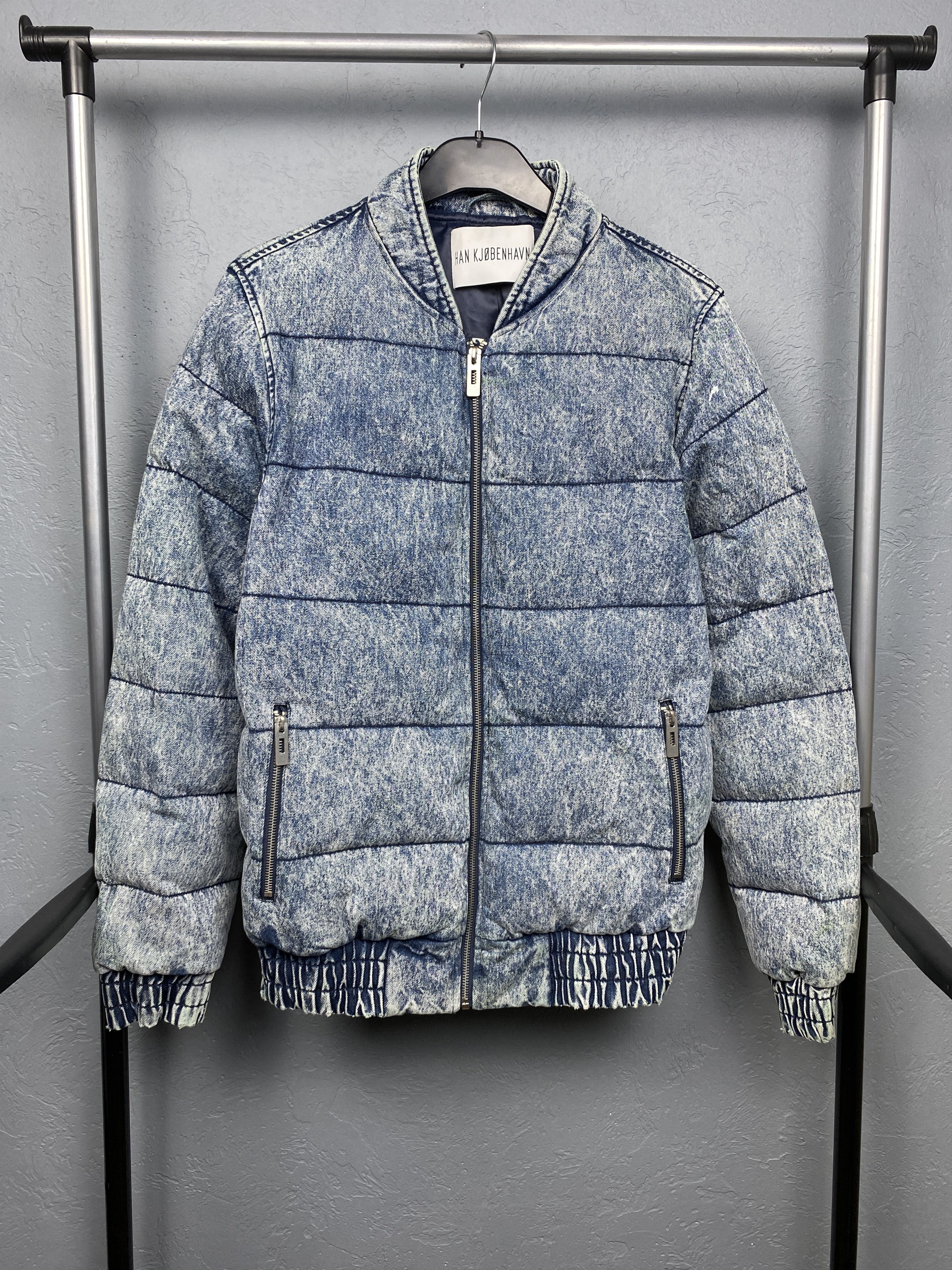 Han Kjobenhavn Han Kjobenhavn Mens Washed Denim Jacket Size US M / EU 48-50 / 2 - 1 Thumbnail