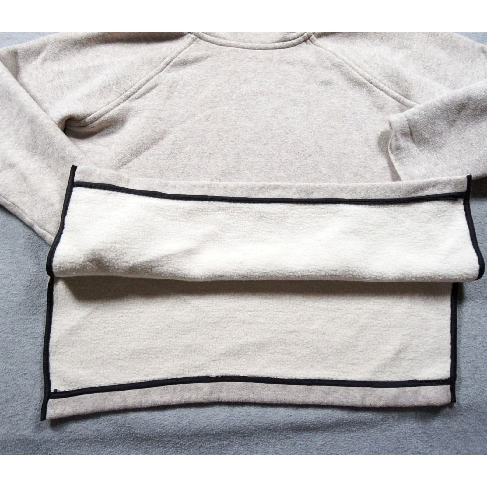 Rag & Bone rag & bone Sweatshirt Hoodie Womens M Gray Pullover Fleece Logo Casual Activewear 90s? (adjust to no new info) Size M / US 6-8 / IT 42-44 - 4 Thumbnail