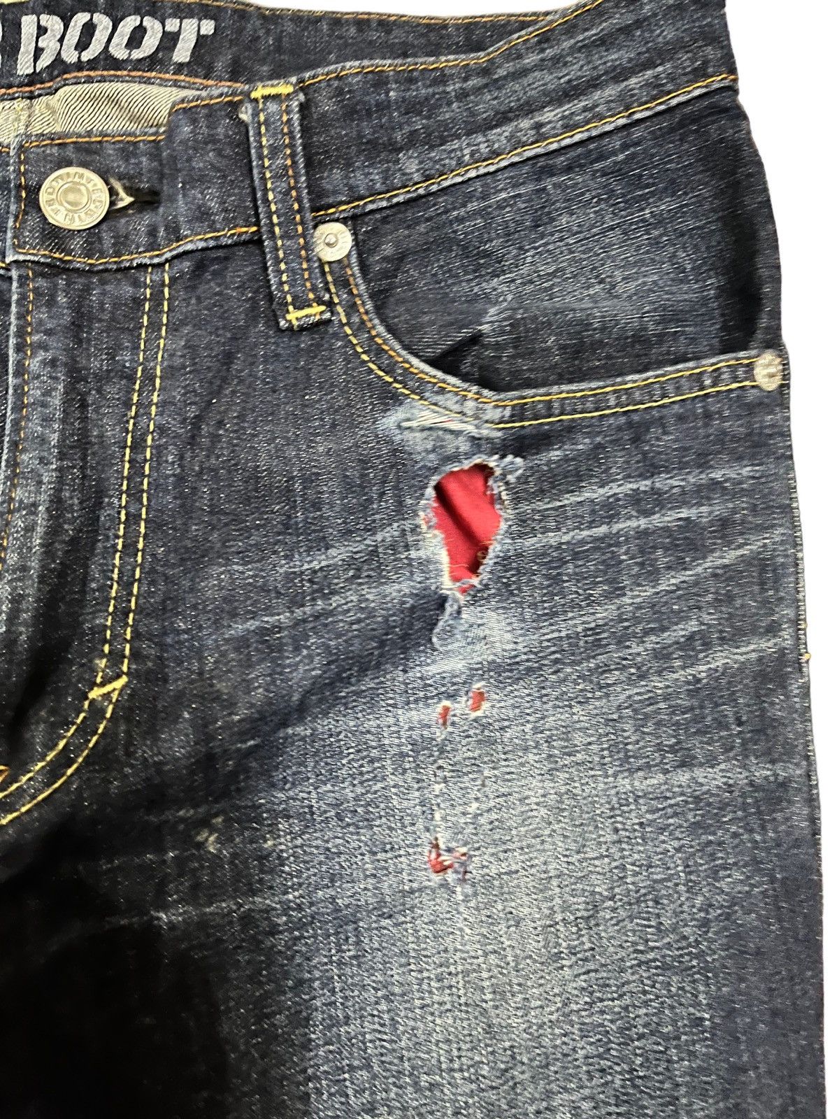 Edwin Vintage Edwin 503 Bluetrip Bootcut Denim Size US 36 / EU 52 - 3 Thumbnail