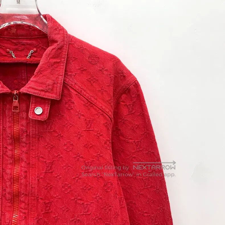 Louis Vuitton Louis Vuitton Monogram red logo full-print cotton lapel zi Size US M / EU 48-50 / 2 - 3 Thumbnail