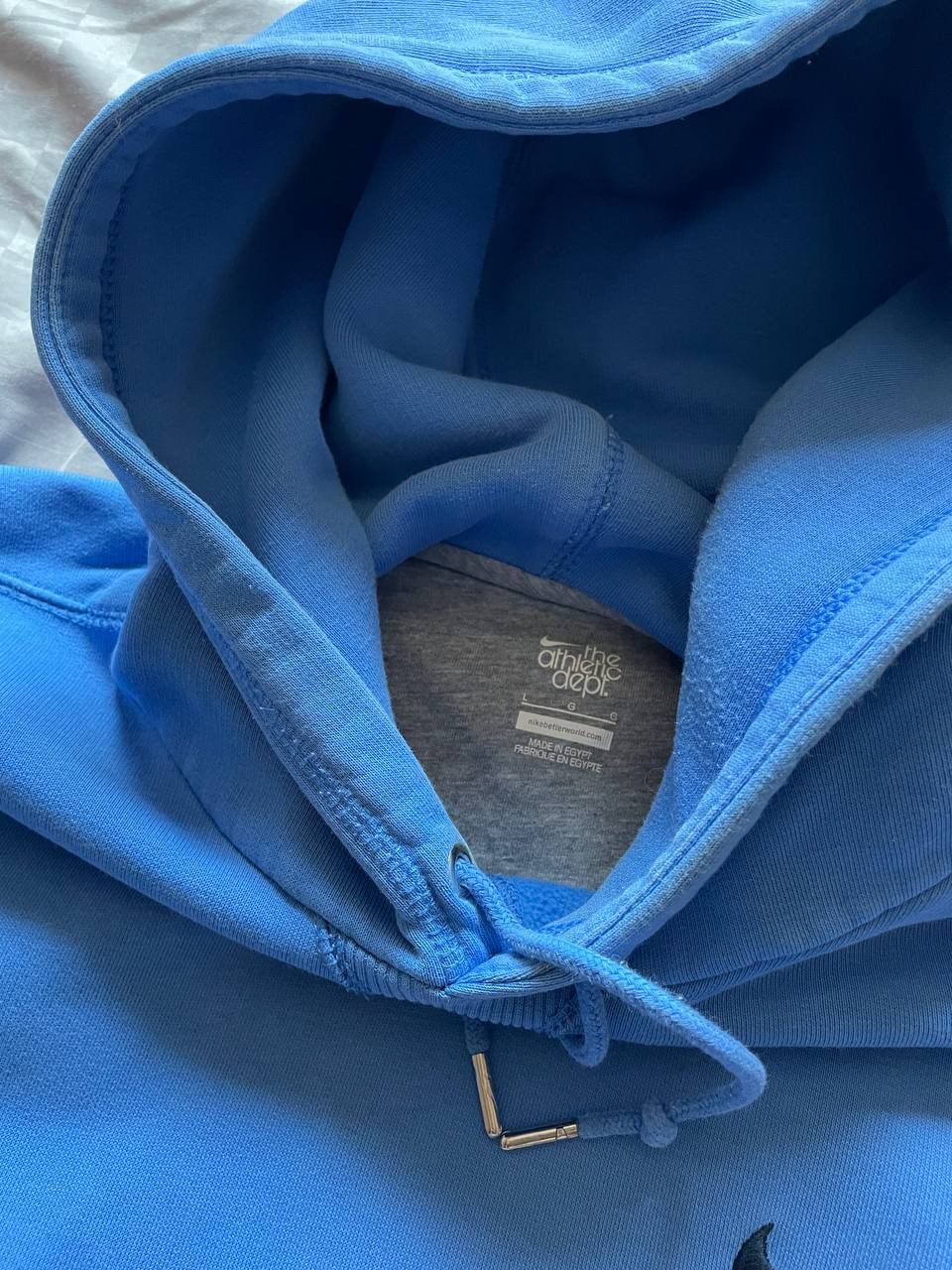 Nike Vintage Nike Hoodie Boxy Fit Mini Swoosh Y2K Rare 90s Size US L / EU 52-54 / 3 - 10 Thumbnail