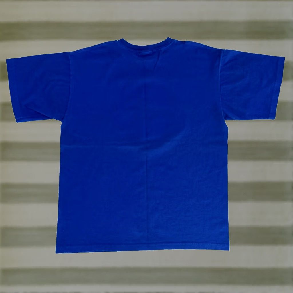 Adidas VINTAGE Adidas Basketball T-Shirt Mens Large Blue Cotton 2004(2000-2009) Short Sleeve Crew Neck Sports Shirt Man Size L Size US L / EU 52-54 / 3 - 1 Thumbnail