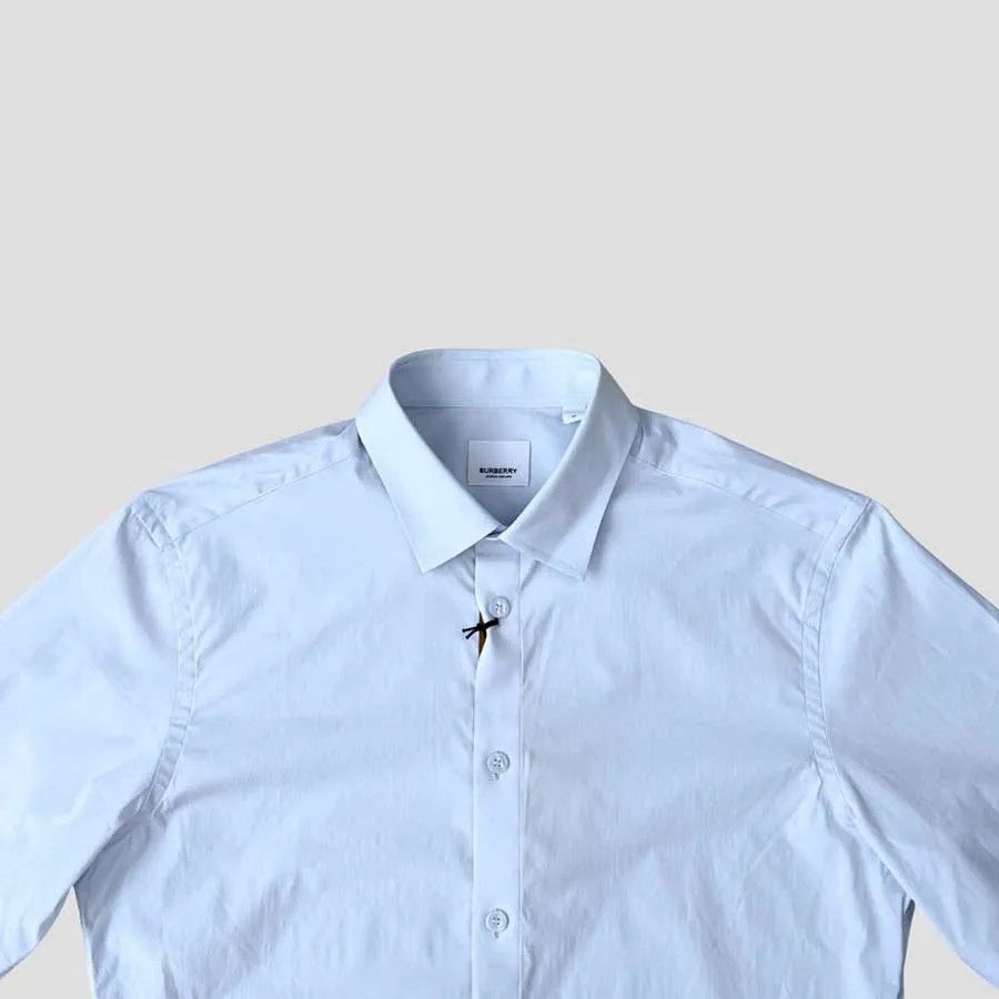 Burberry o1w1db10326 Casual Shirt in Light Blue Size US S / EU 44-46 / 1 - 3 Thumbnail