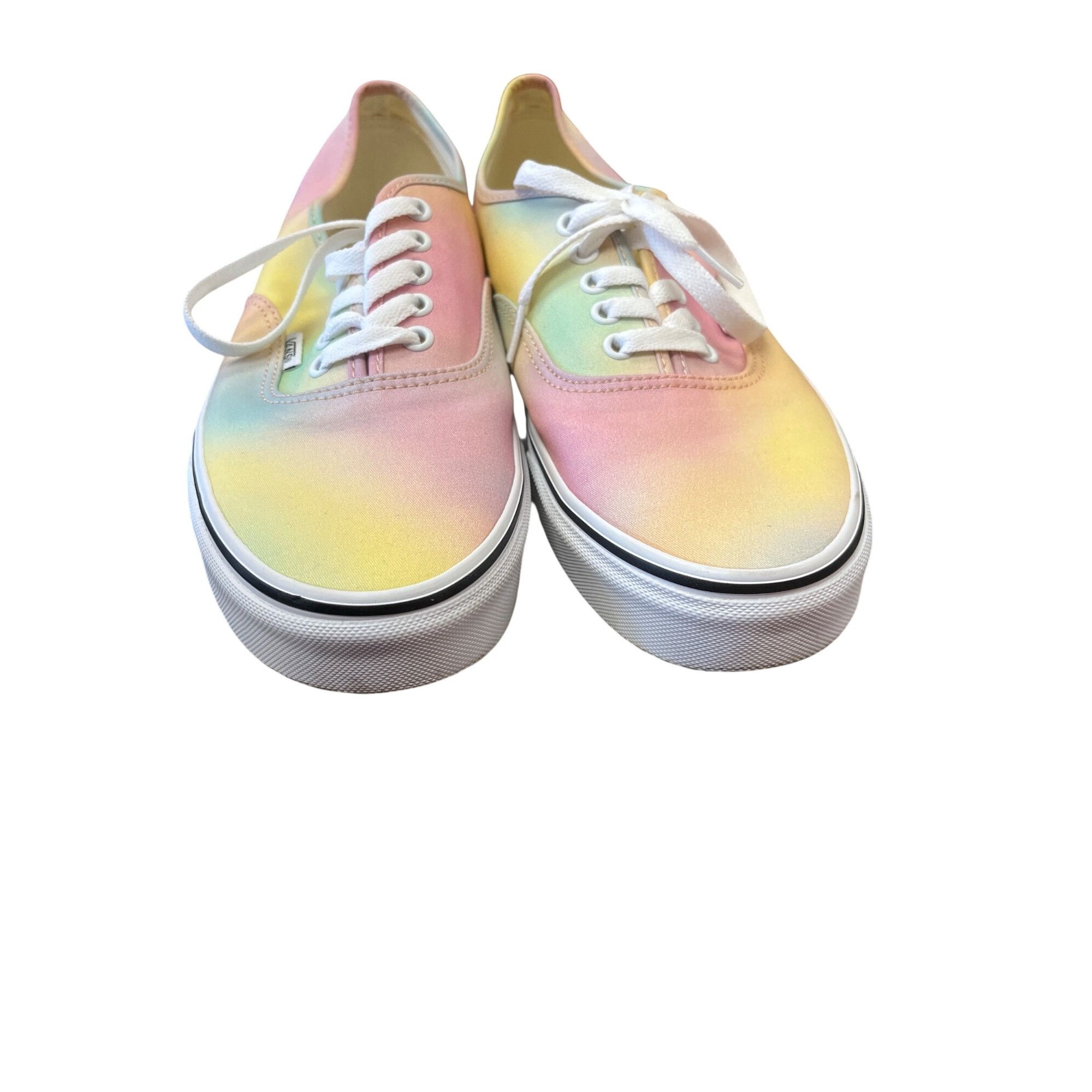 Vans Vans mens womans yellow pink low top sneakers sz 10.5m/12w S Size US 10.5 / EU 43-44 - 17 Thumbnail