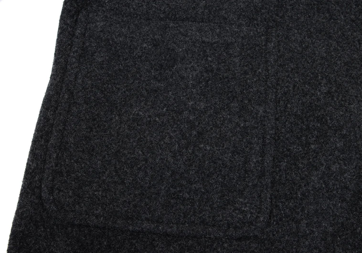 Ganryu Felt Wool No-Color Coat in Gray, Size S Size US S / EU 44-46 / 1 - 8 Thumbnail