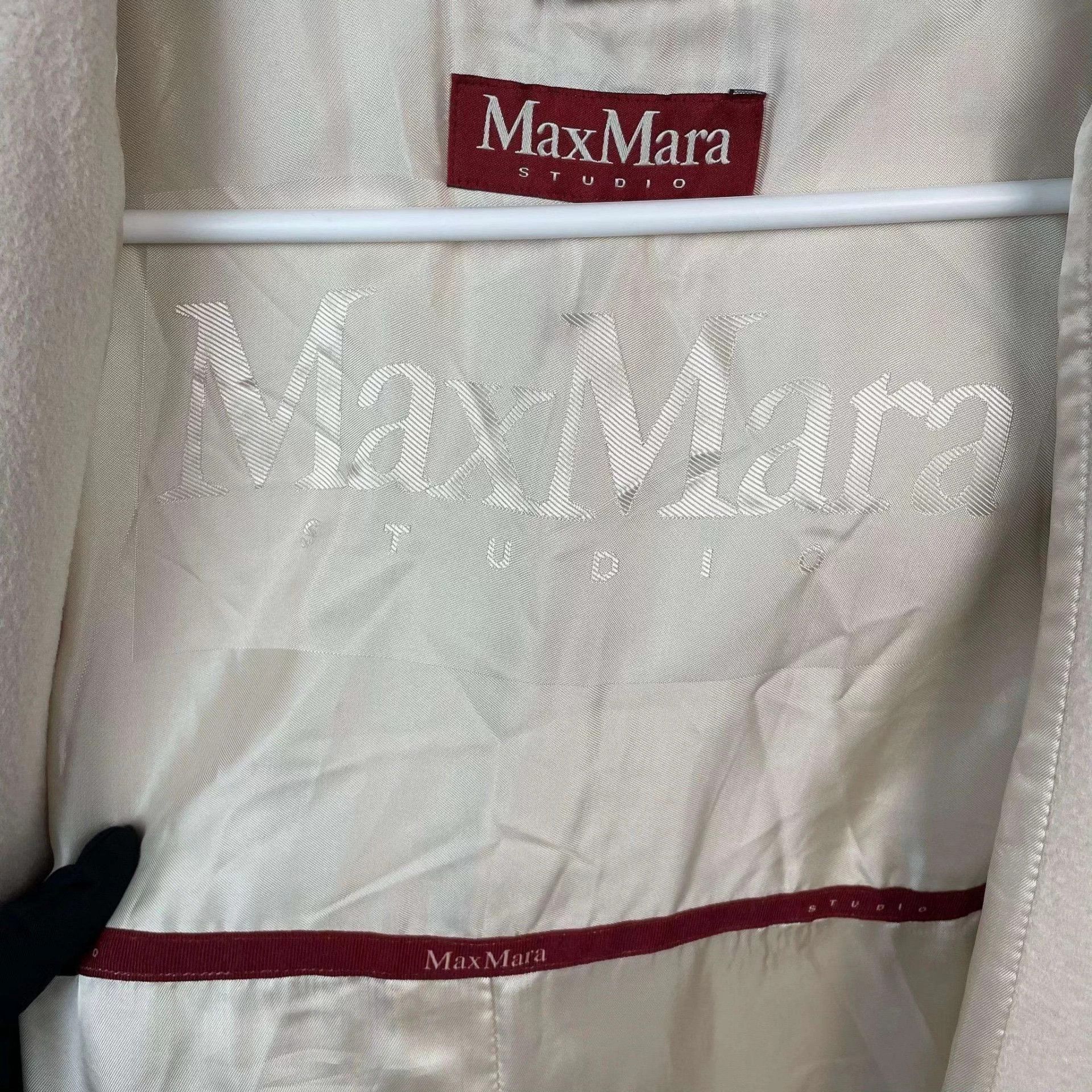 Max Mara Max Mara Beige Wool Coat 165/88 Size M / US 6-8 / IT 42-44 - 9 Thumbnail