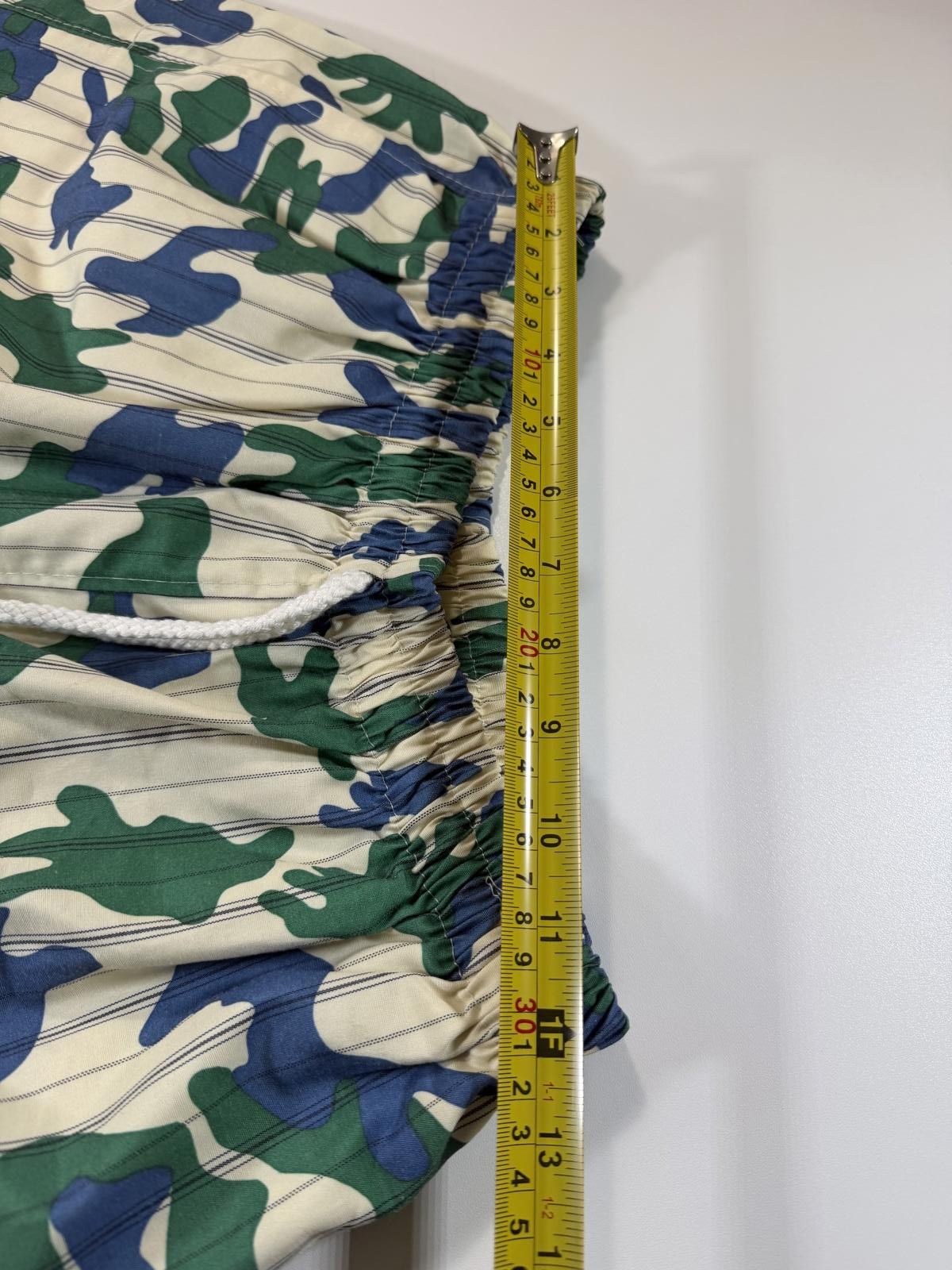 Universal Overall Chicago CHICHA Sport Camouflage Print Shorts with Drawstring Waist M Size 32" / US 10 / IT 46 - 6 Thumbnail