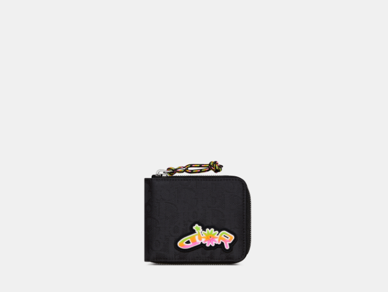Dior o1w1db10426 2ESBC0 Size : OS / Zipped Wallet in Black Size ONE SIZE - 1 Thumbnail