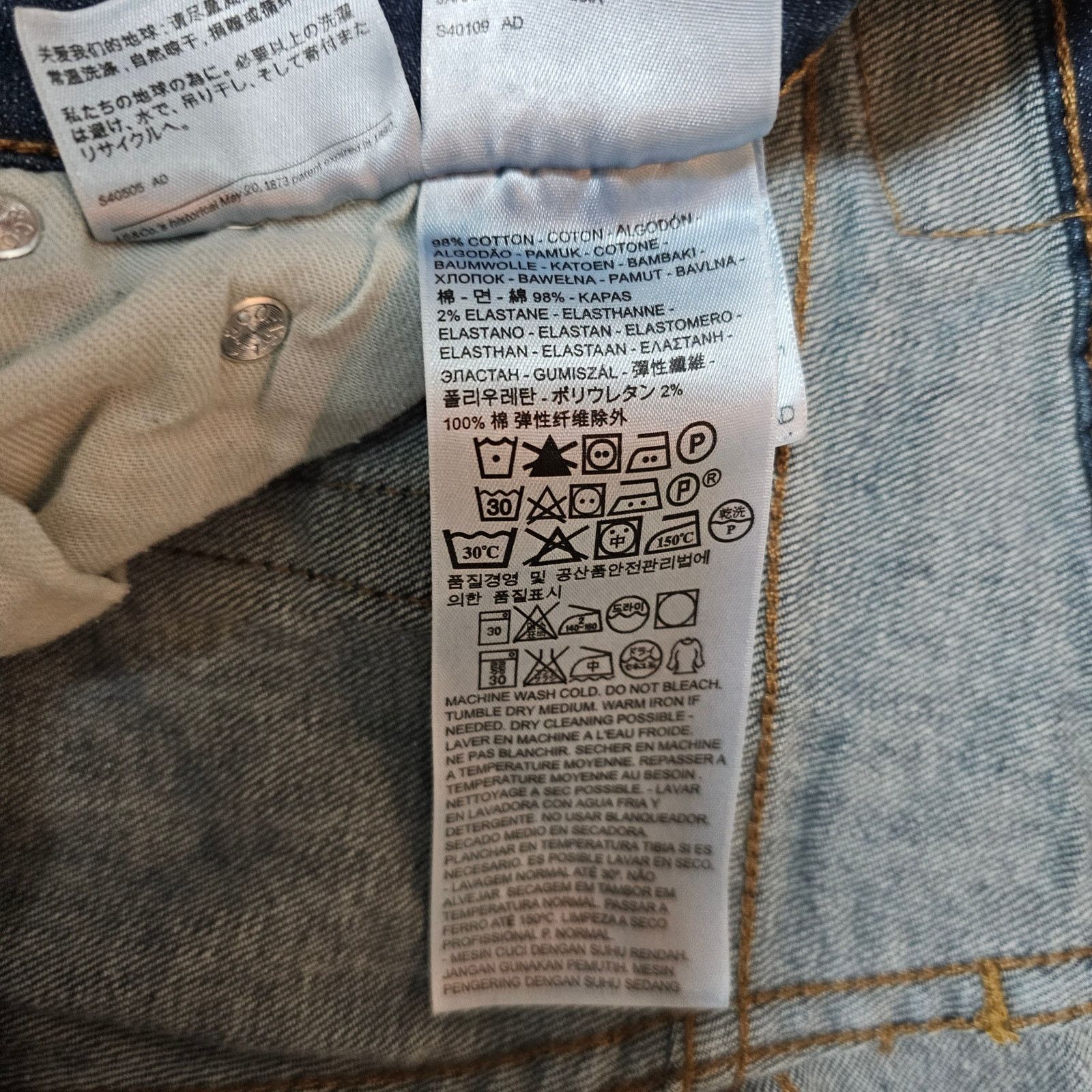 Levi's LEVIS Men's 514 Jeans Size 30 x 30 red tab Size US 30 / EU 46 - 6 Thumbnail