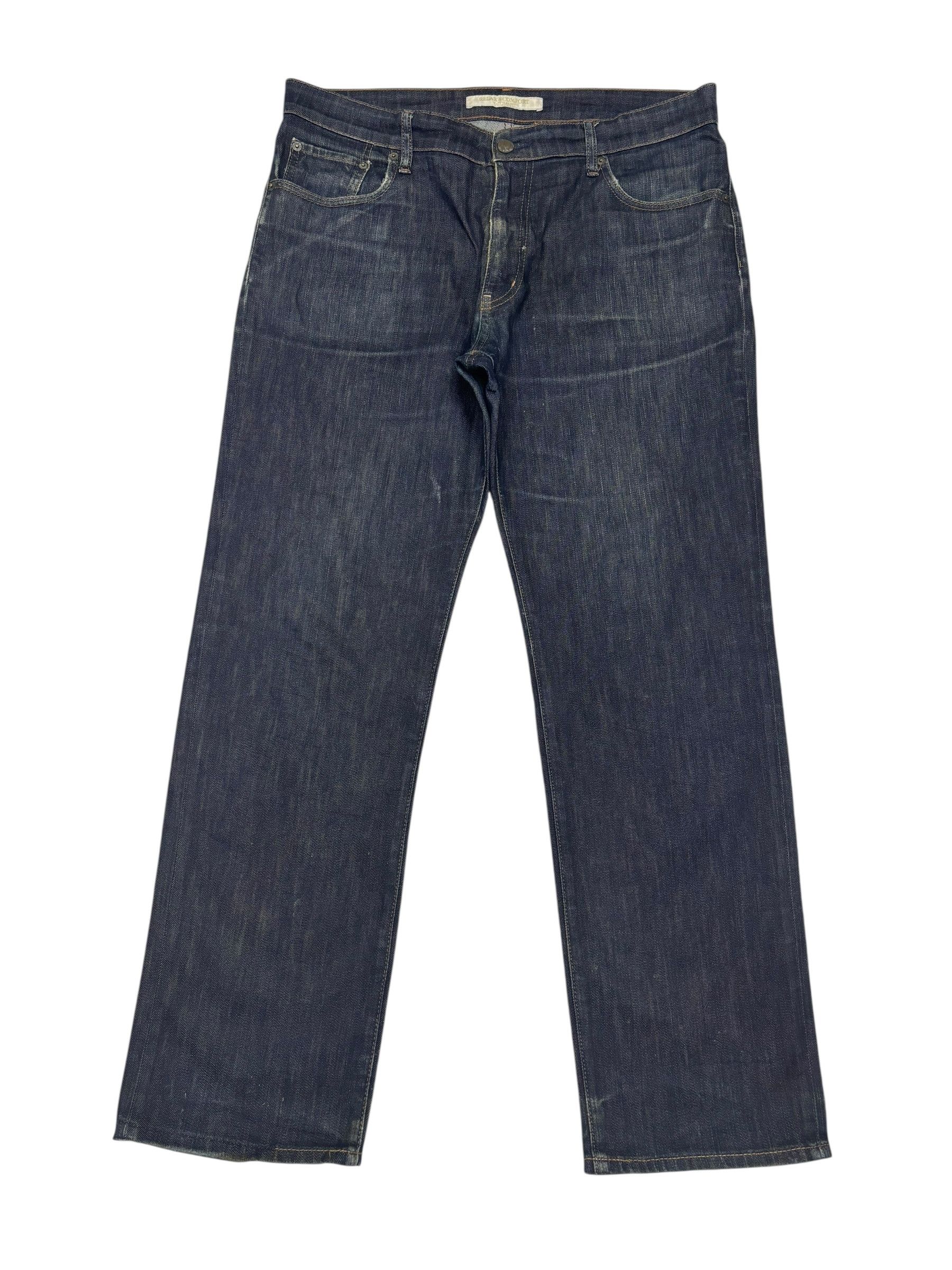Undercover × Uniqlo Vintage Uniqlo Relax Comfort Loose Denim Jeans Size US 36 / EU 52 - 7 Thumbnail