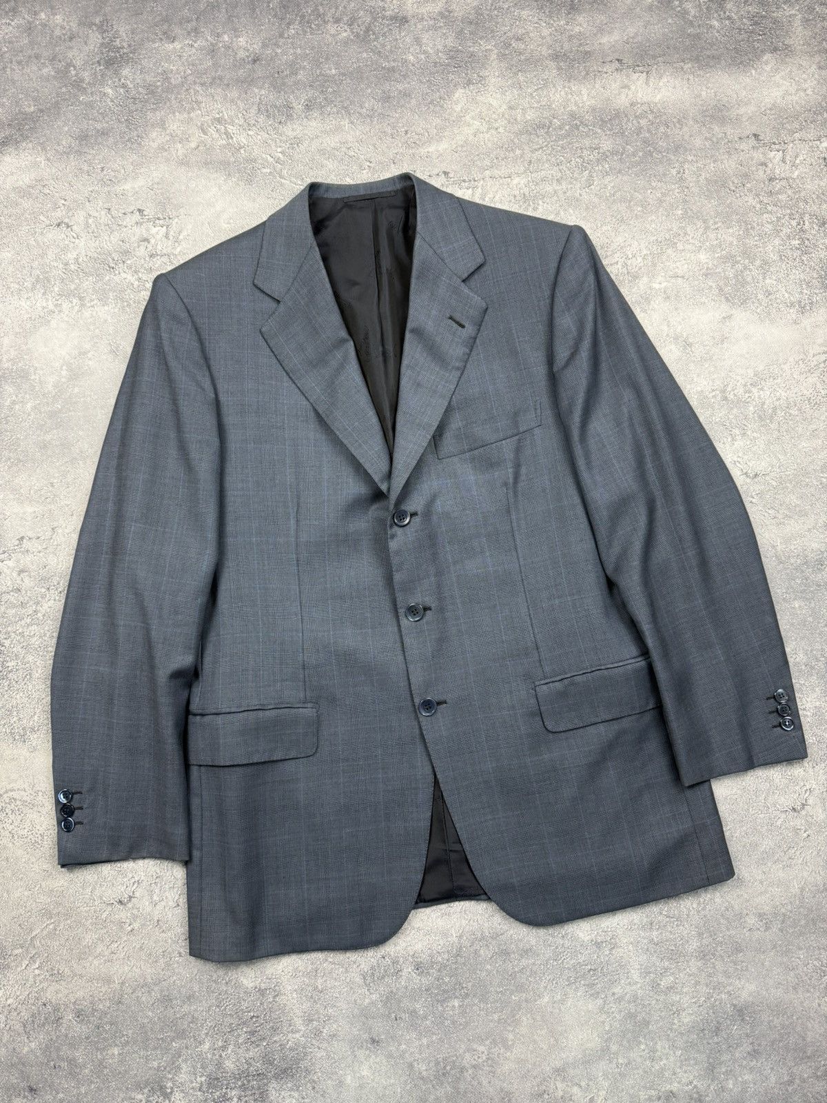 Brioni Vintage Brioni Nomentano Super 150’s Wool Blazer Jacket Size 40R - 4 Thumbnail