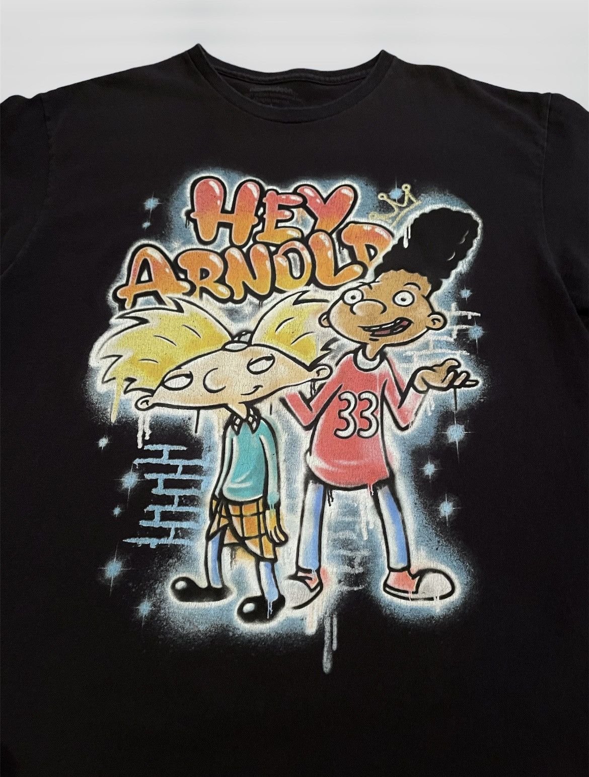Other Hey Arnold Nickelodeon T Shirt Airbrush size large Size US L / EU 52-54 / 3 - 2 Thumbnail
