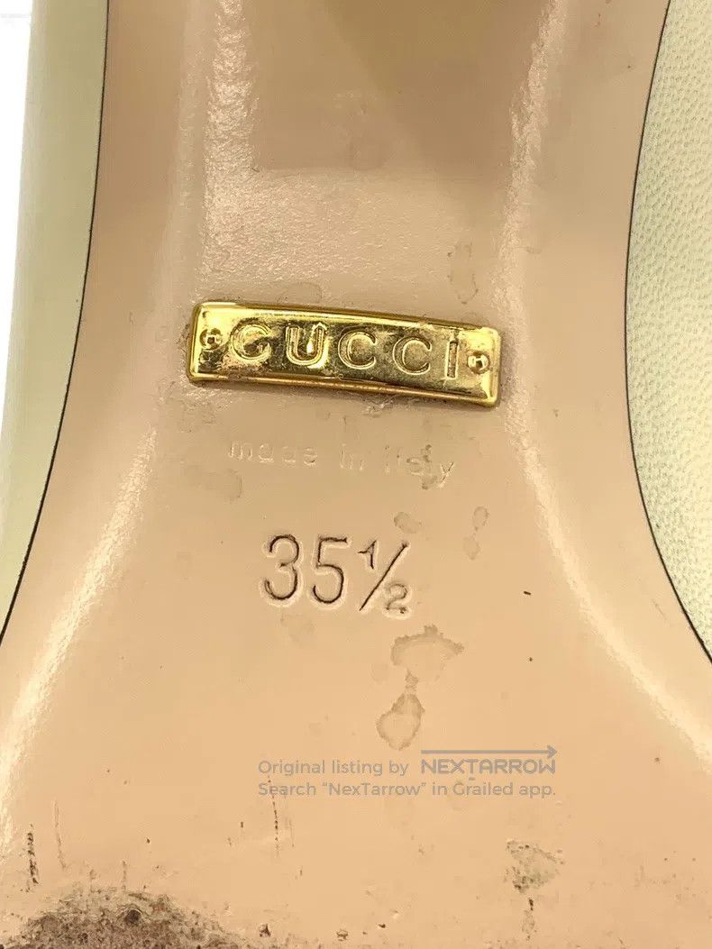 Gucci Gucci Colour-blocked tassels Mary Jane thick heels Size US 5 / IT 35 - 6 Thumbnail