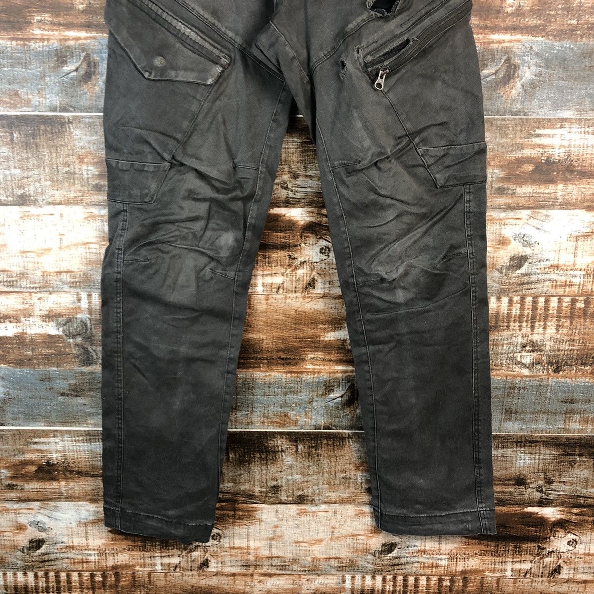 Japanese Brand Japanese Brand Grey Cargo Multipocket Pants #A2537 Size US 30 / EU 46 - 6 Thumbnail