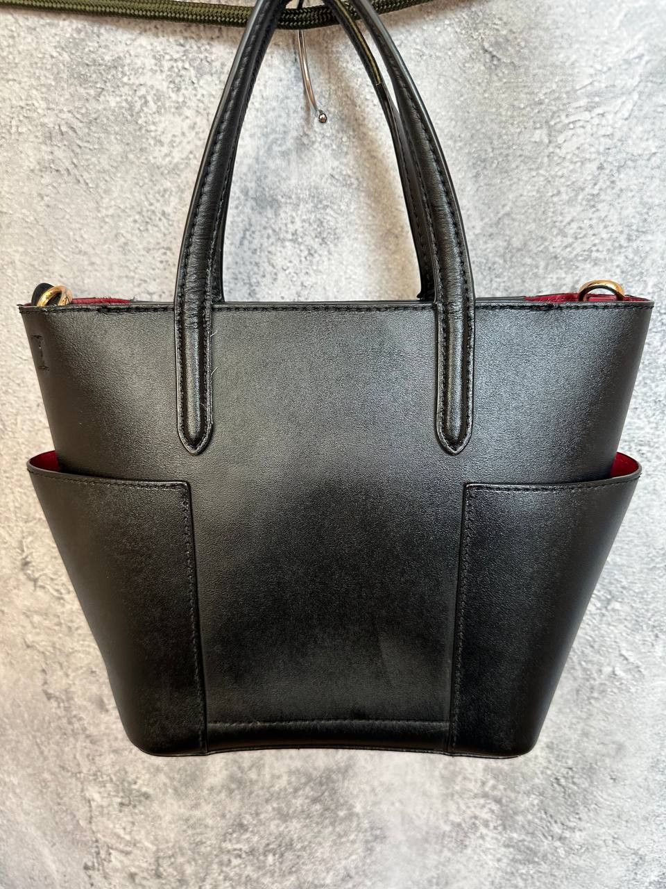 Lauren Ralph Lauren Lauren Ralph Lauren Black Leather Satchel / Tote Bag Size ONE SIZE - 6 Thumbnail