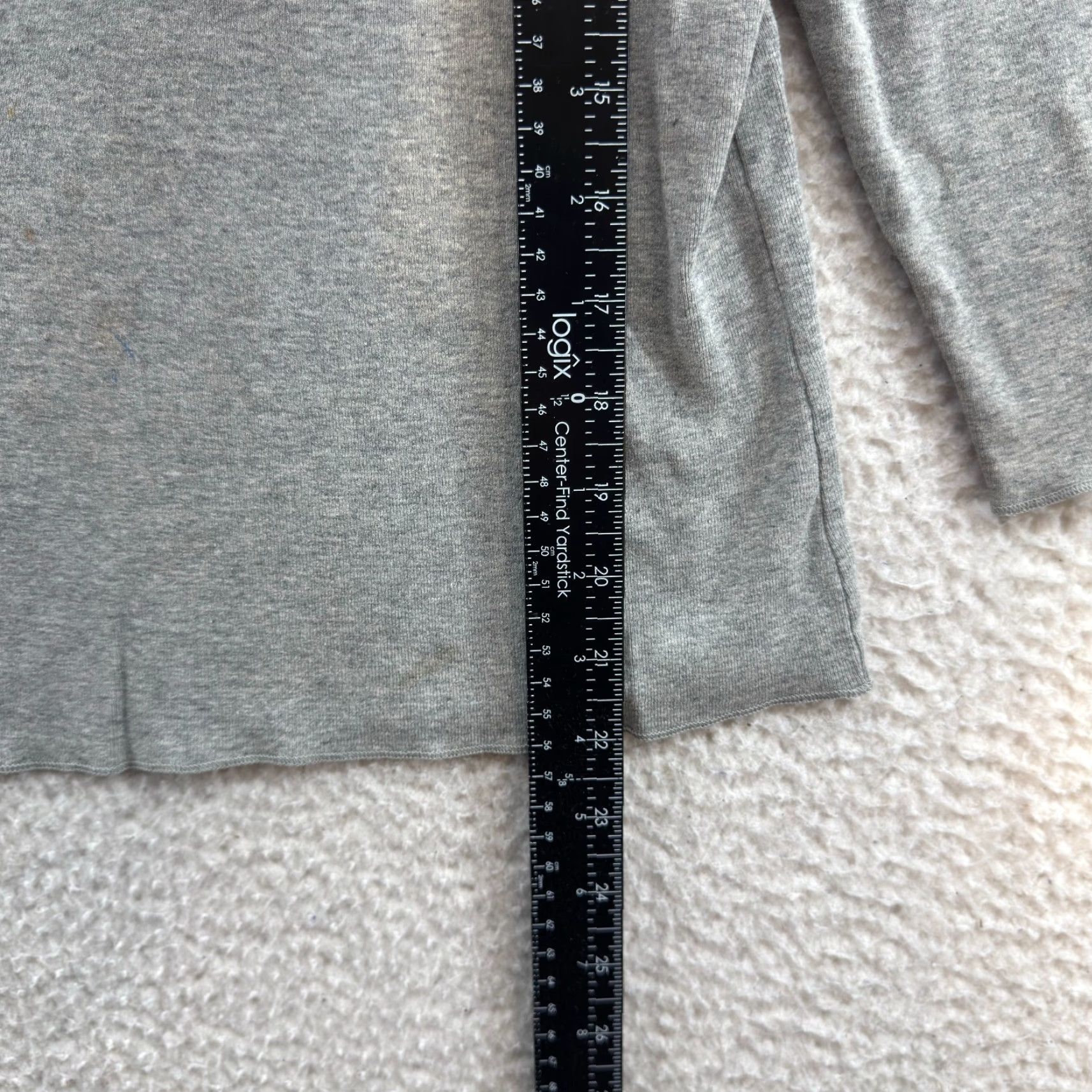 Polo Ralph Lauren VINTAGE Polo Ralph Lauren Shirt L Womens Gray Y2K Grunge Bella Swan Fairy Sporty Size L / US 10 / IT 46 - 7 Thumbnail