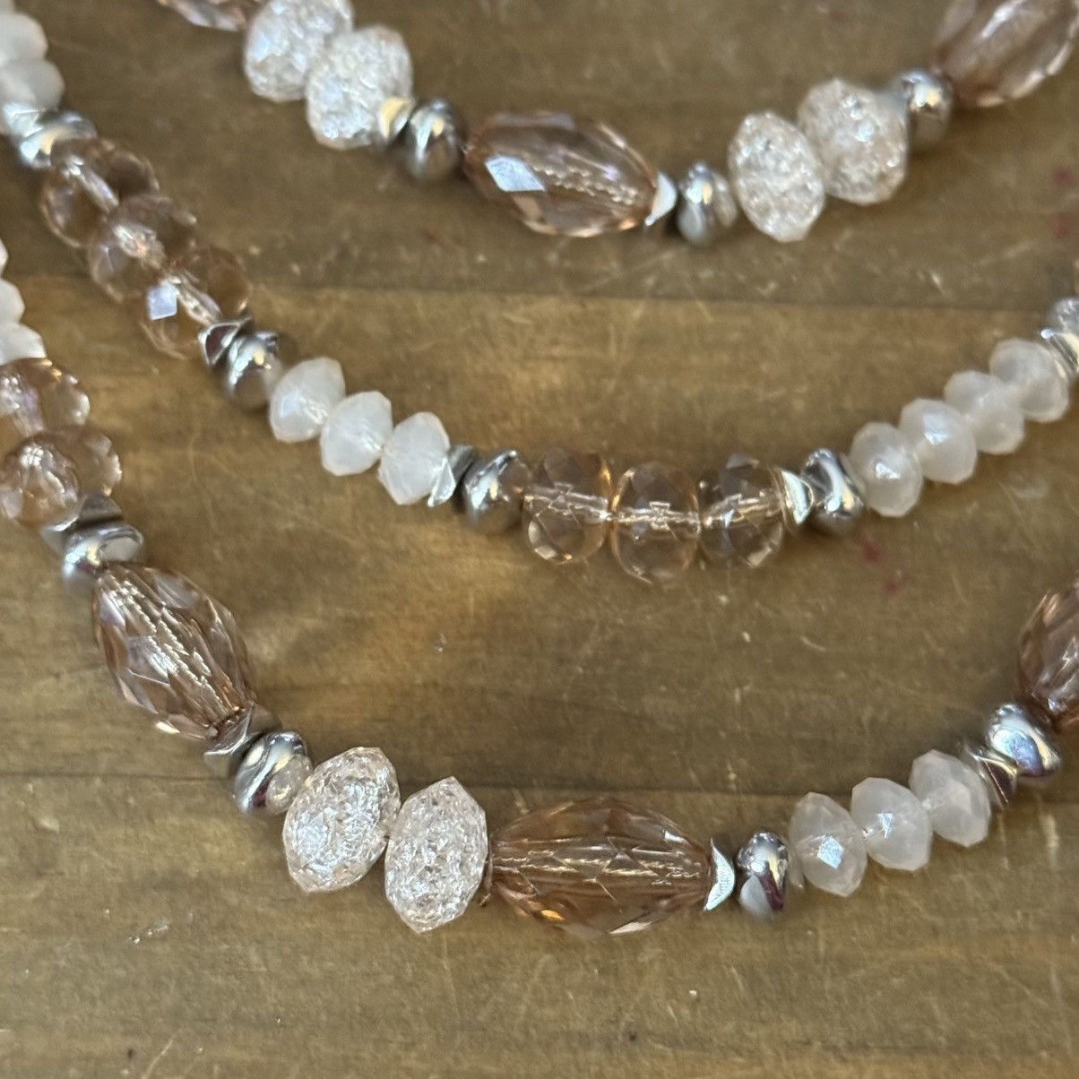 Other NY Collection triple strand layered bead necklace Size ONE SIZE - 3 Thumbnail