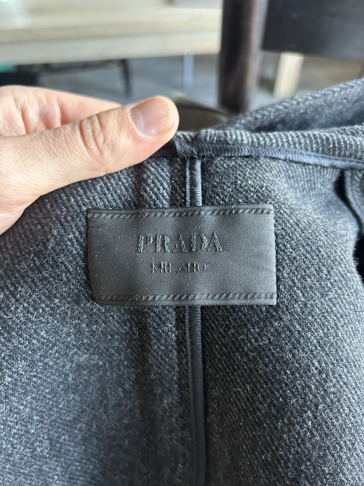 Prada Prada Wool Duffle Coat with Hood and Rope Toggle Details Size US M / EU 48-50 / 2 - 9 Thumbnail