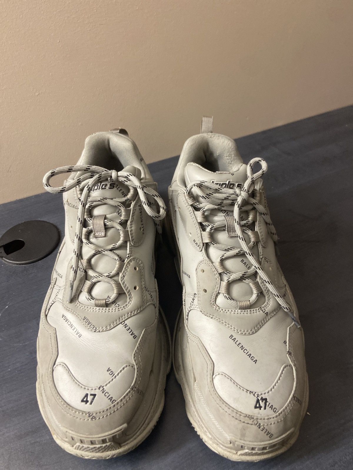 Balenciaga Balenciaga triple s monogram Size US 14 / EU 47 - 3 Thumbnail