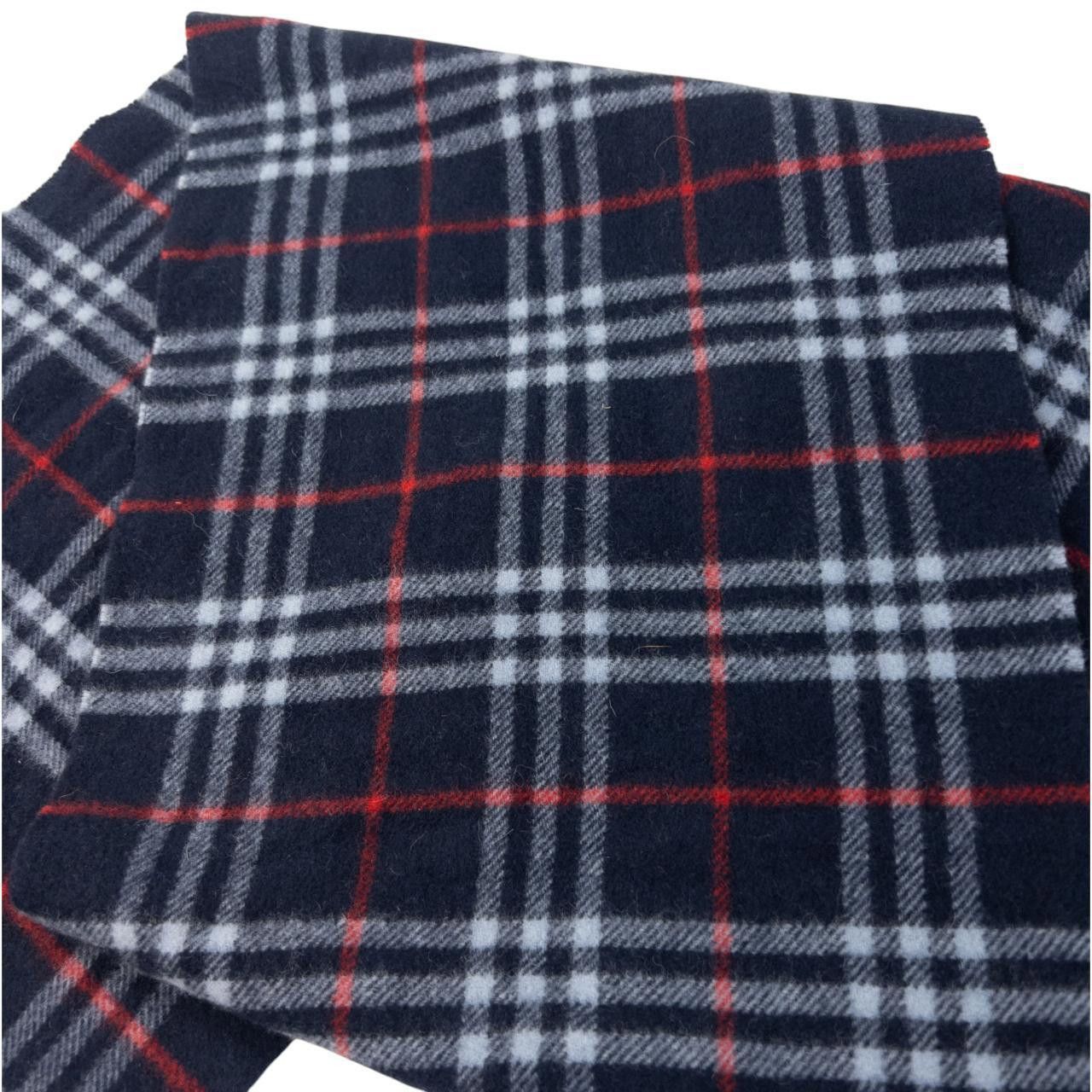 Burberry Vintage Burberry Nova Check Lambswool Tassel Scarf Size ONE SIZE - 5 Thumbnail