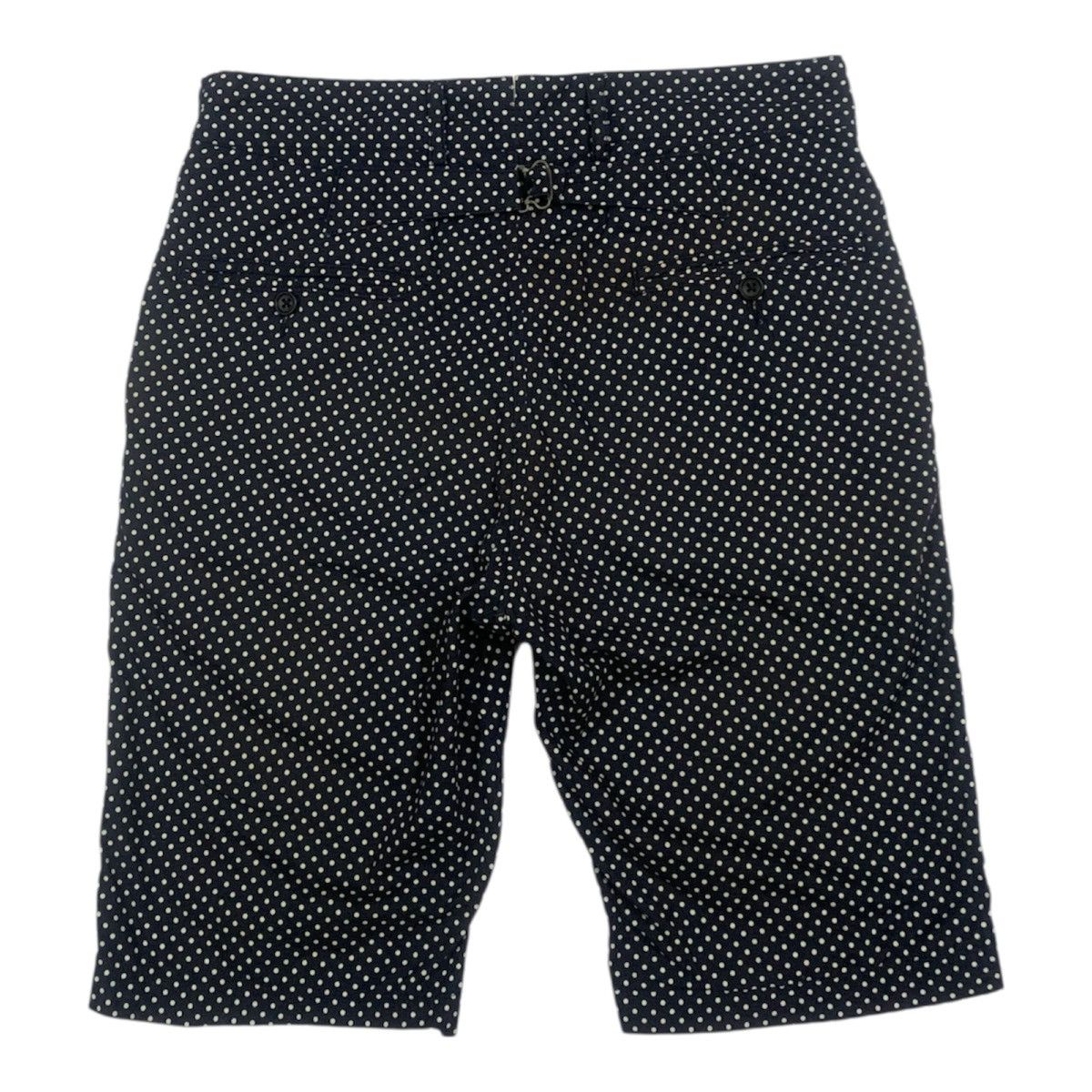 Engineered Garments Polka Dot Buckleback Navy Short Pants Size US 30 / EU 46 - 4 Thumbnail