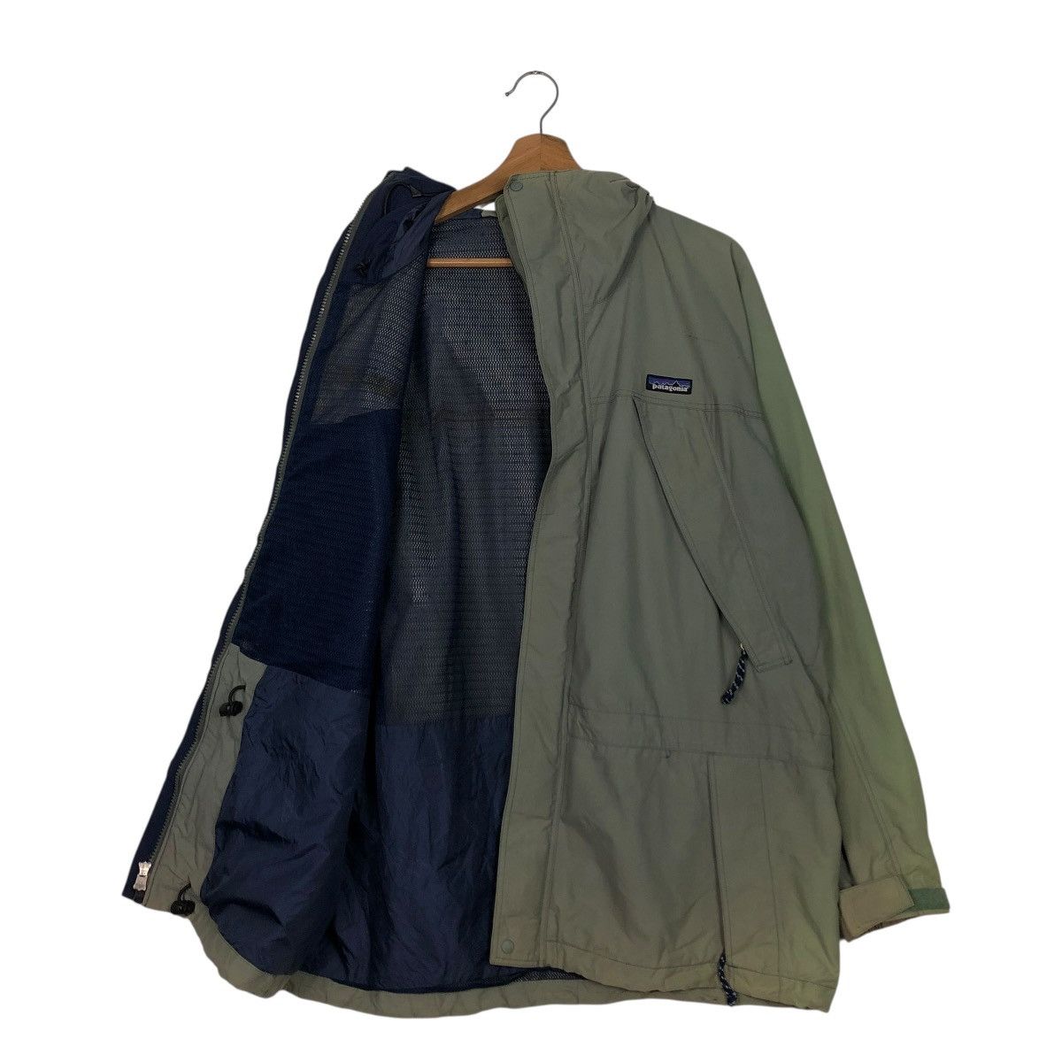 Patagonia 🔥VINTAGE WINDBREAKER JACKET PATAGONIA OLIVE OIL GREEN Size US M / EU 48-50 / 2 - 14 Thumbnail