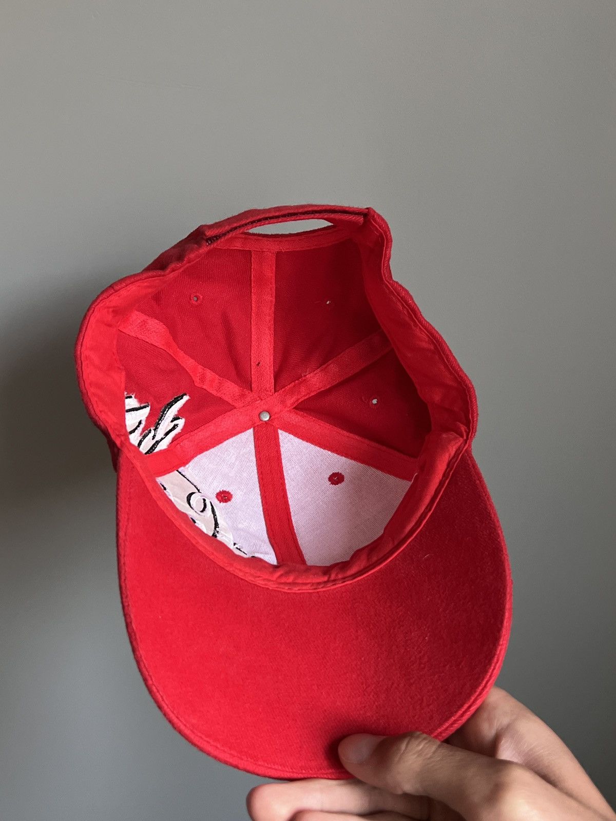 Vintage Vintage 90’s Coca Cola Embroidered Logo Cap Size ONE SIZE - 8 Thumbnail