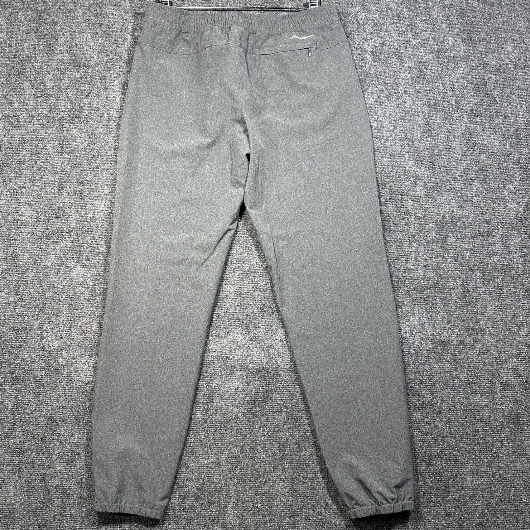 Eddie Bauer Eddie Bauer Pants Womens Medium Gray Stretch Straight Flat Front Pockets Pull On Size 32" / US 10 / IT 46 - 6 Thumbnail