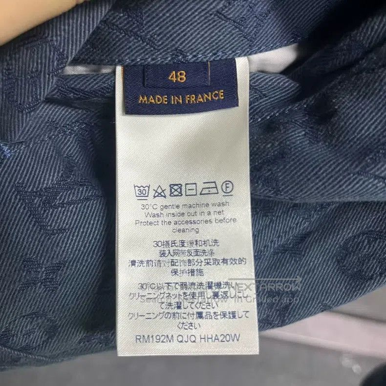 Louis Vuitton Louis Vuitton Blue full-print single-breasted casual long- Size US M / EU 48-50 / 2 - 3 Thumbnail