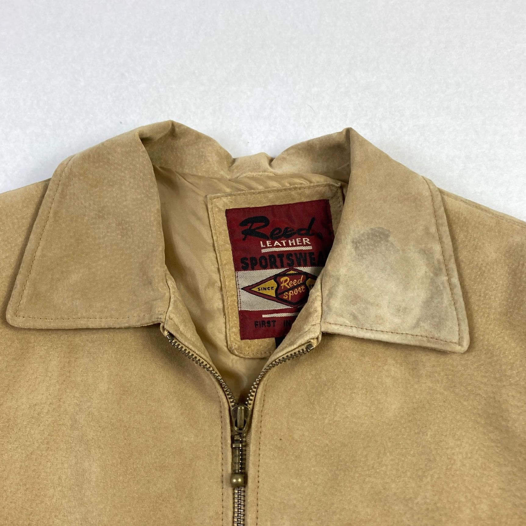 Vintage Reed Sportswear Leather Jacket Women's M Brown Lined Long Sleeve Vintage Size M / US 6-8 / IT 42-44 - 5 Thumbnail